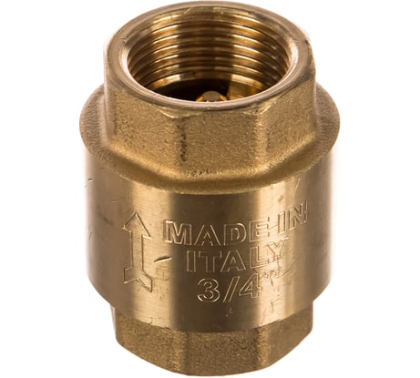 Обратный клапан ELSEN пружинный, универсальный, 3/4", ВВ, PN EV41.3434