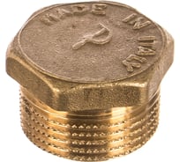 Заглушка ELSEN Н, 1", латунь EBF01.10
