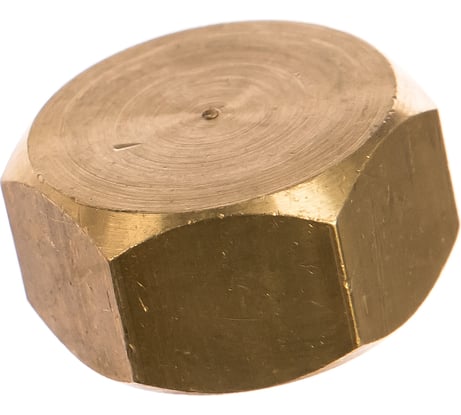 Заглушка ELSEN В, 1/2", латунь EBF02.12