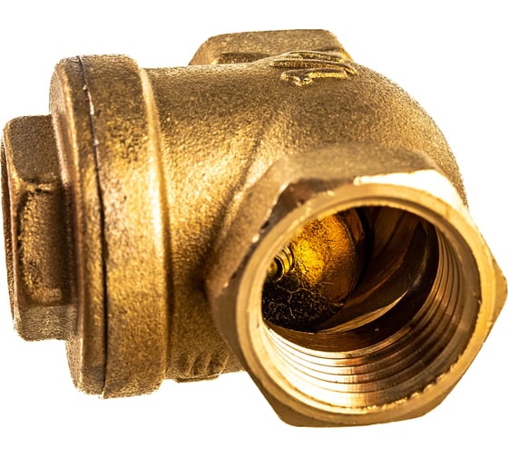 Обратный клапан ELSEN дисковый, горизонтальный,  1/2", ВВ, PN, бар-10 EV42.1212