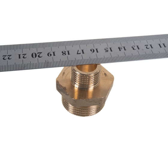 Переходной ниппель ELSEN НН, 1/2", 1", латунь EBF29.1210