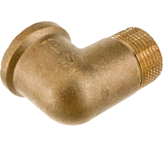 Угольник ELSEN 90, НВ, 3/4", 3/4", латунь EBF12.34