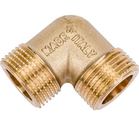 Угольник ELSEN 90, НН, 3/4", 3/4", латунь EBF10.34