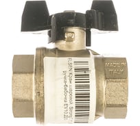 Шаровой кран ELSEN Strong T, 1", ВВ, ручка-бабочка EV10.2200