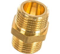 Равнопроходной ниппель ELSEN НН, 1/2", 1/2", латунь EBF15.12