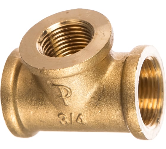 Переходной тройник ELSEN ВВВ, 3/4", 1/2", 3/4", латунь EBF03.341234