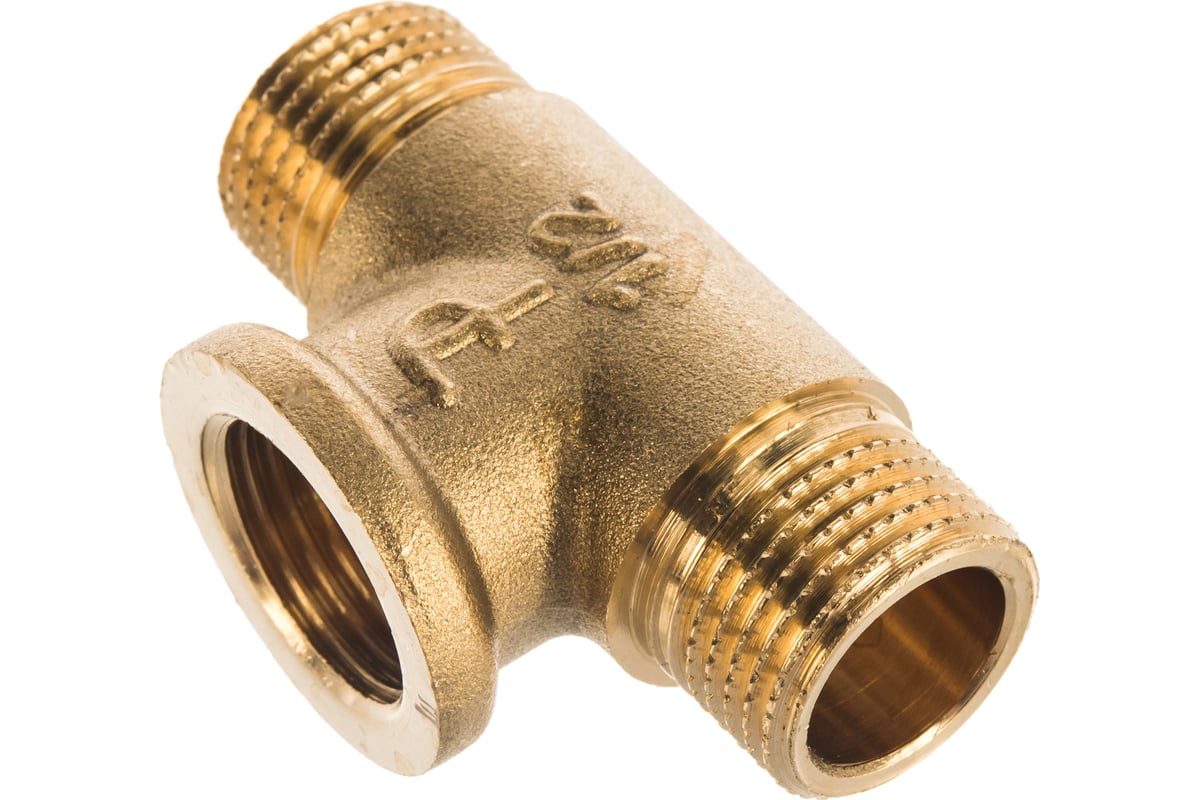 Равнопроходной тройник ELSEN НВН, 1/2\", 1/2\", 1/2\", латунь EBF09.12 ...