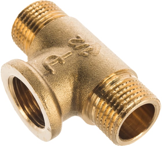 Равнопроходной тройник ELSEN НВН, 1/2", 1/2", 1/2", латунь EBF09.12