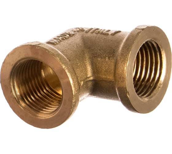 Угольник ELSEN 90, ВВ, 1/2", 1/2", латунь EBF11.12