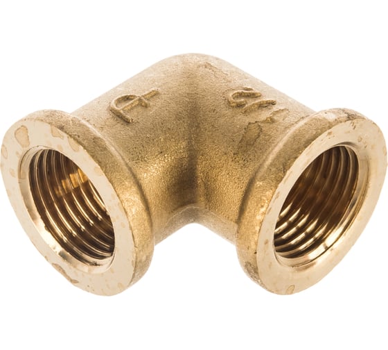 Угольник ELSEN 90, ВВ, 1/2", 1/2", латунь EBF11.12