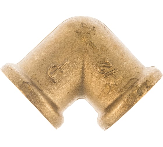 Угольник ELSEN 90, ВВ, 1/2", 1/2", латунь EBF11.12