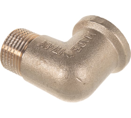 Угольник ELSEN 90, НВ, 1/2", 1/2", латунь EBF12.12