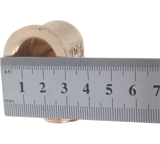 Угольник ELSEN 90, НВ, 1/2", 1/2", латунь EBF12.12