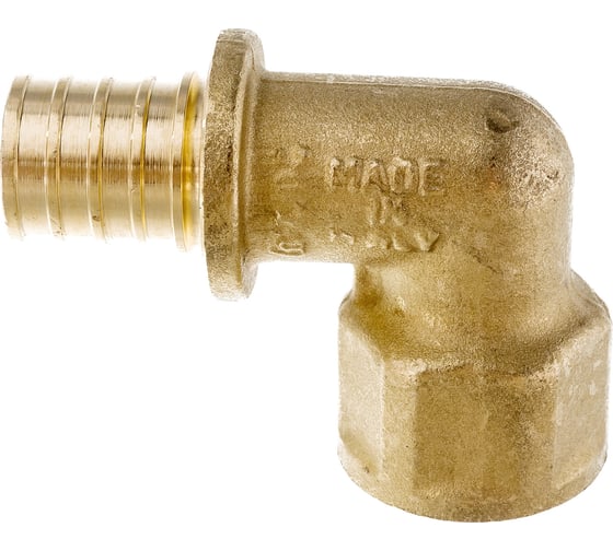 Угольник ELSEN В, 20, 1/2", латунь EFA25.20-12BB