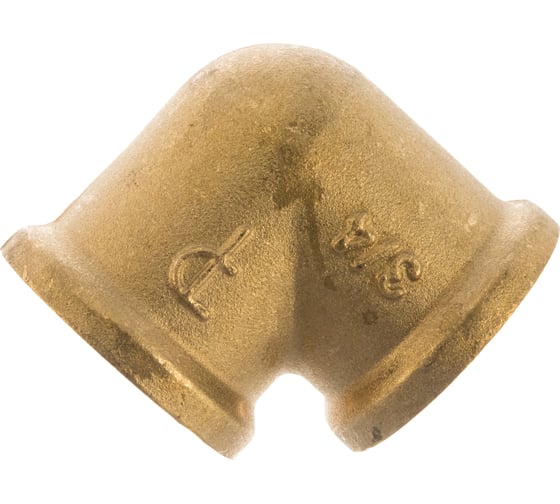 Угольник ELSEN 90, ВВ, 3/4", 3/4", латунь EBF11.34