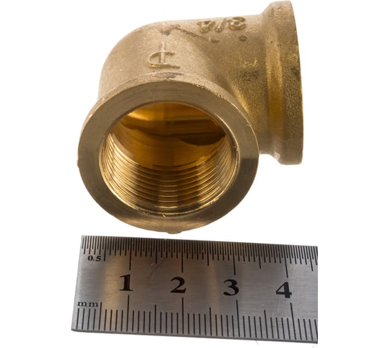 Угольник ELSEN 90, ВВ, 3/4", 3/4", латунь EBF11.34