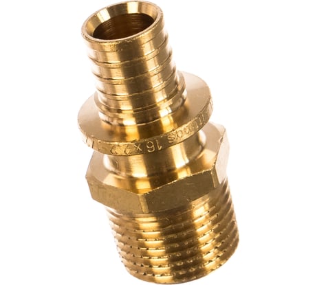 Переходник ELSEN Н, 16, 1/2", латунь EFA16.16-12B