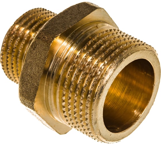 Переходной ниппель ELSEN НН, 1/2", 3/4", латунь EBF29.1234