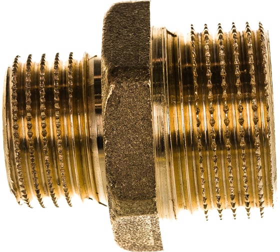 Переходной ниппель ELSEN НН, 1/2", 3/4", латунь EBF29.1234