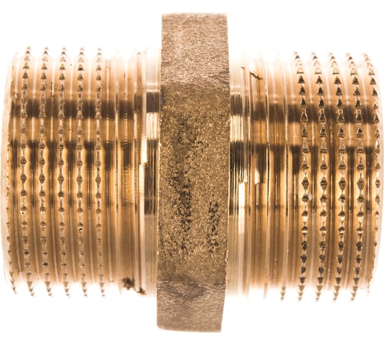 Равнопроходной ниппель ELSEN НН, 3/4", 3/4", латунь EBF15.34