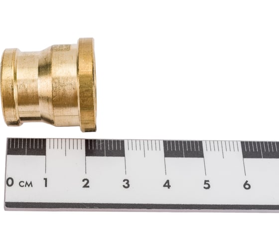 Переходная муфта ELSEN ВВ, 1/4", 3/8", латунь EBF17.1438