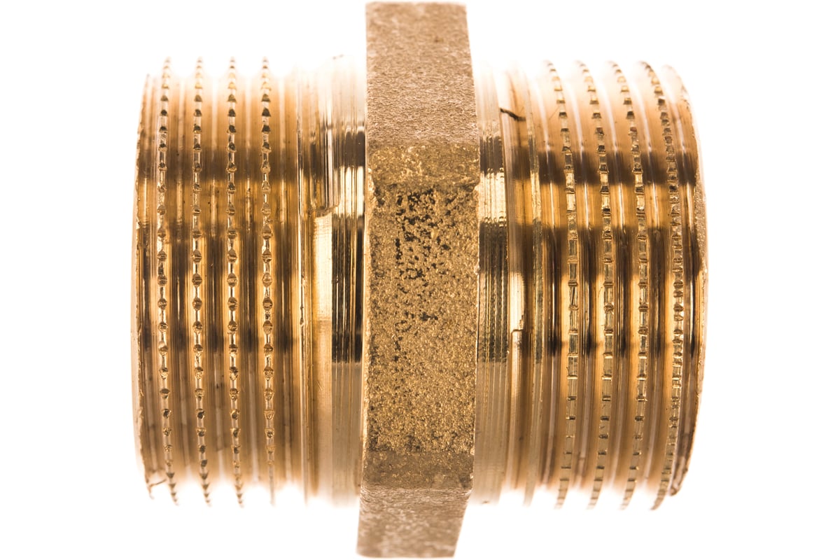 Равнопроходной ниппель ELSEN НН, 1\", 1\", латунь EBF15.10 - выгодная ...?