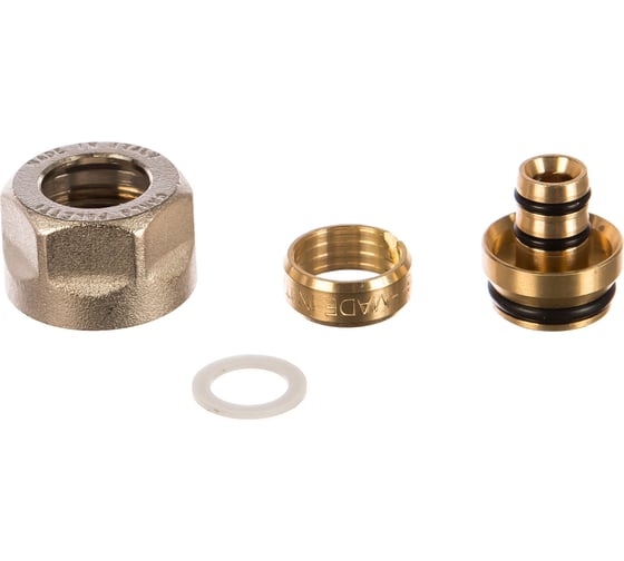 Резьбозажимное соединение ELSEN НГ ЕК, 3/4", 16,2 x 2,6, латунь, для PEX/AL труб EFB01.16226EK