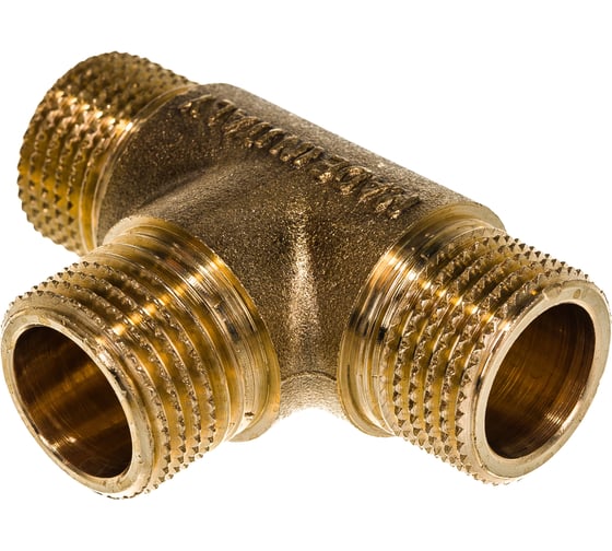 Равнопроходной тройник ELSEN ННН, 1/2", 1/2", 1/2", латунь EBF06.12