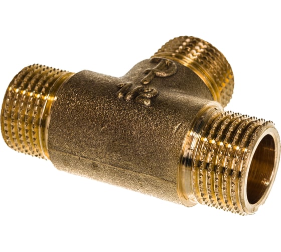 Равнопроходной тройник ELSEN ННН, 1/2", 1/2", 1/2", латунь EBF06.12