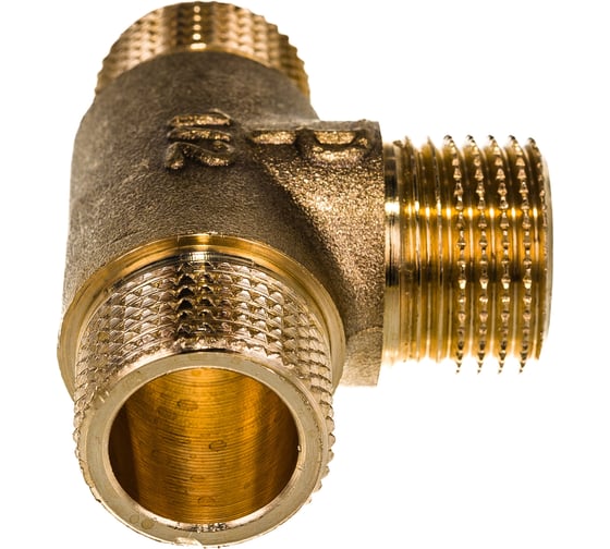 Равнопроходной тройник ELSEN ННН, 1/2", 1/2", 1/2", латунь EBF06.12