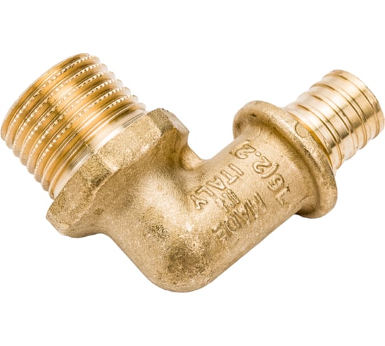 Угольник ELSEN Н, 16, 1/2", латунь EFA26.16-12BB