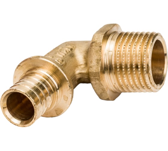 Угольник ELSEN Н, 16, 1/2", латунь EFA26.16-12BB