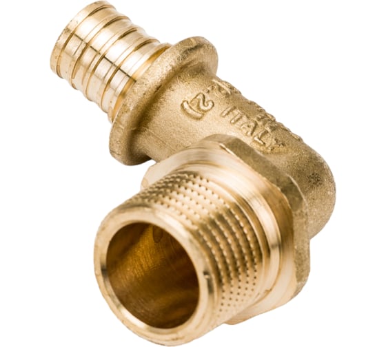 Угольник ELSEN Н, 16, 1/2", латунь EFA26.16-12BB