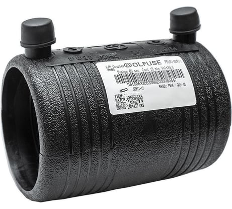 Электросварная муфта OLFUSE PN16, SDR11, PE100, D75 7728075000