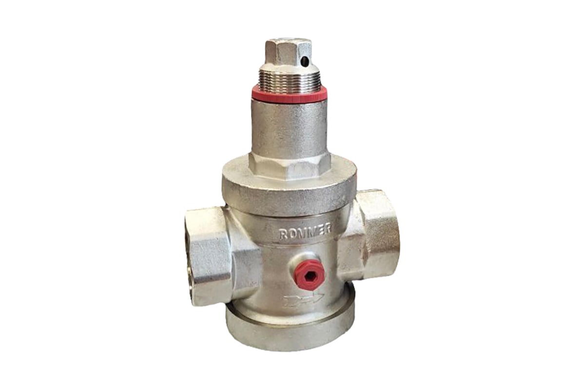 Редуктор давления ROMMER RVS-0008-000015 PN25 вн/вн 1/2 с выходом под ...