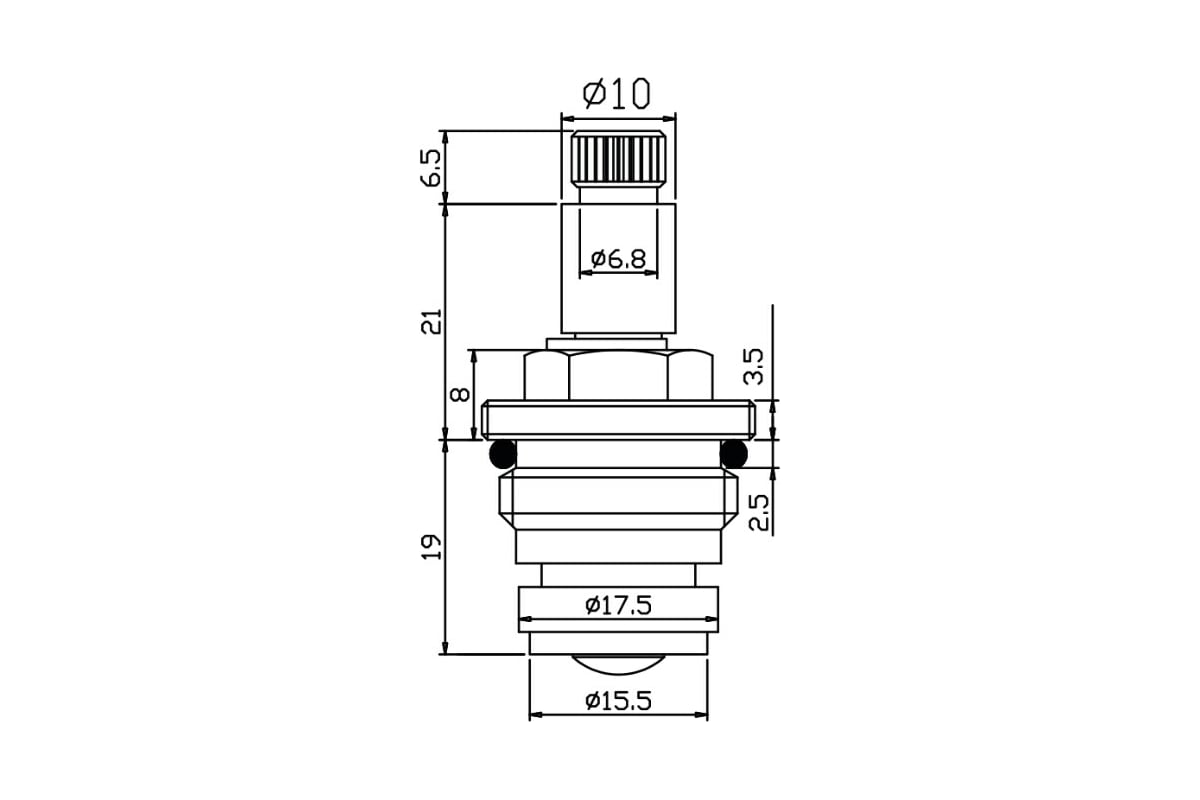 Резиновая кран-букса OLIVE'S OL MG24R20 - выгодная цена, отзывы ...