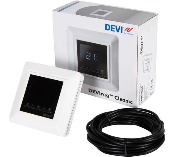 Терморегулятор Devi reg classic с комбинацией датчиков 140F1056