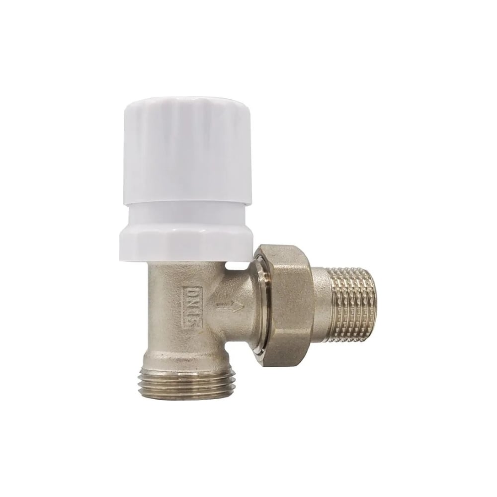 Балансировочный клапан для радиатора Rvc 1/2"х3/4" ЕК угловой 15894 ...
