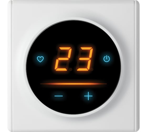 Терморегулятор OneKeyElectro c WiFi ОКЕ-25+рамка, белый 2281254