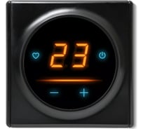 Терморегулятор OneKeyElectro c WiFi ОКЕ-25+рамка, черный 2289003