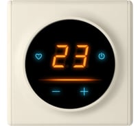 Терморегулятор OneKeyElectro c WiFi ОКЕ-25+рамка, бежевый 2289001