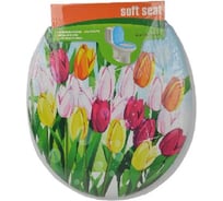 Мягкое сиденье для туалета Bikson 43 см, арт, zdk5134 ХВ6463