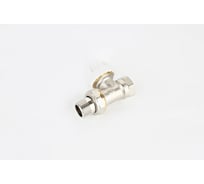 Термостатический вентиль Спец HВ 1/2", никелированный с разъёмным соединением СПЕЦ-НВПТ1/2