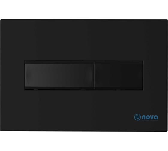Кнопка к инсталляции Nova line черная 7323