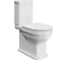 Сиденье для напольного унитаза KERAMA MARAZZI POMPEI белое глянцевое PO.seat.01\WHT 3
