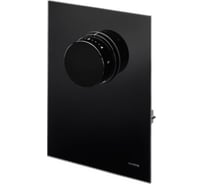 Крышка для Unibox T-RTL OVENTROP с термостатом, черное стекло 1022778