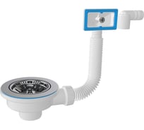 Выпуск для сифона Nova 3 1/2" с прямоугольным переливом 1039