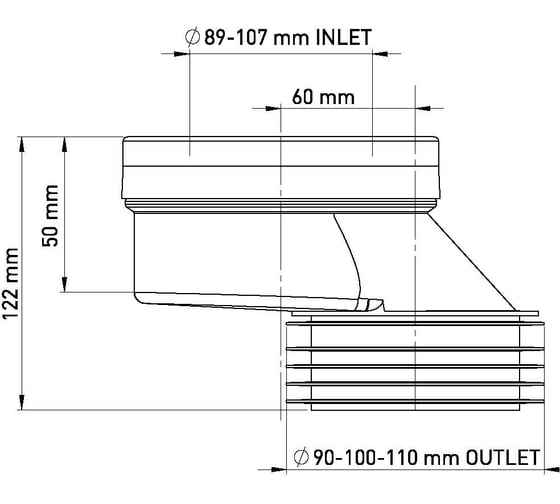 Эксцентрик Nova 60 мм,i=122мм, ø110 7153