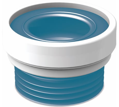 Соединитель унитаза Nova прямой, i=90мм, ø110 7150