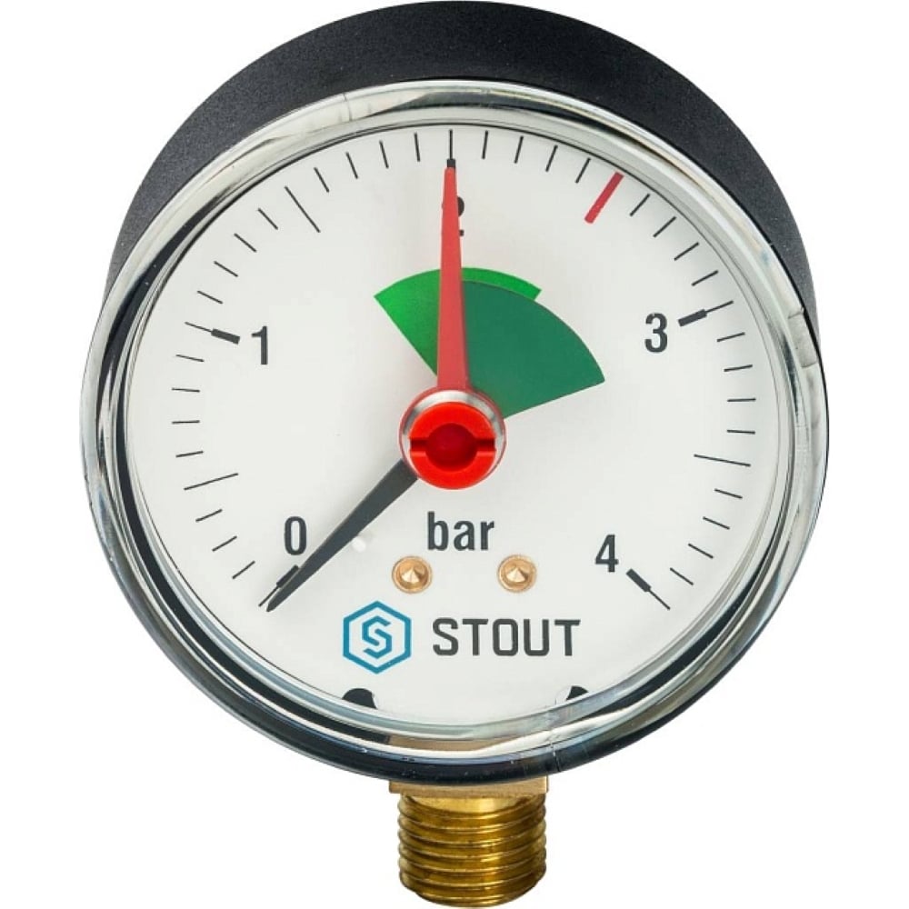 МанометрSTOUTрадиальныйсуказателемпредела,корпусDn50мм1/4,0...4бар,кл.2.5SIM-1008-500408RG0094NU9EUEFG